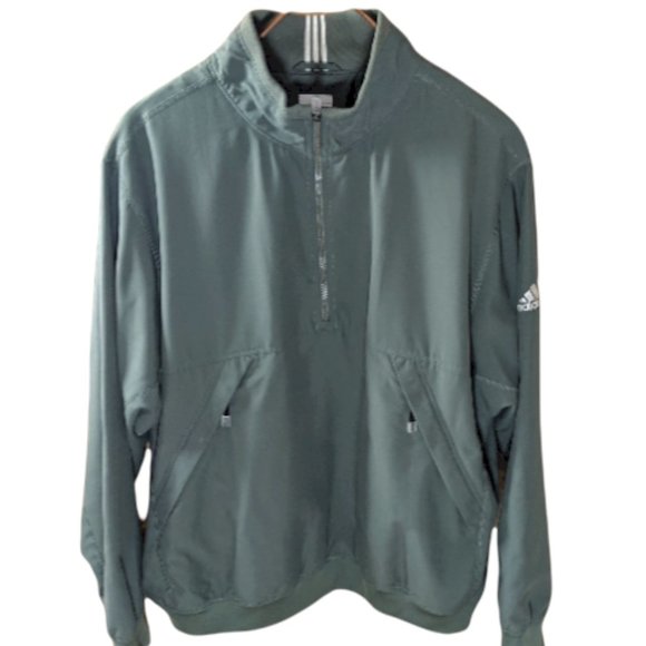 adidas Other - Men's Adidas ClimaShell Windbreaker Pullover Sage Green - Large